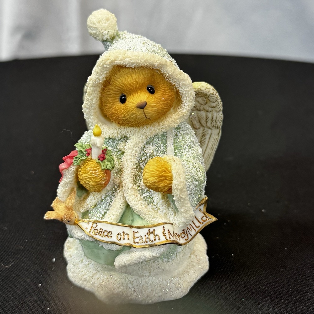 Cherished Teddies 1996 Enesco‎ ANGELA Bear Angel Christmas Figurine